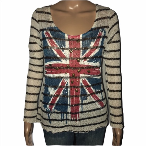 Mandee England flag sweater - Picture 1 of 5